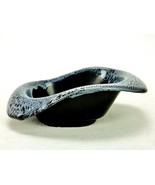 Roseville Pottery Capri Planter 555-7&quot;, Black Matte w/Leopard Drip Glaze... - €50,67 EUR