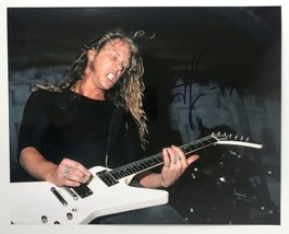 James Hetfield Signed Autographed &quot;Metallica&quot; Glossy 8x10 Photo - £119.89 GBP