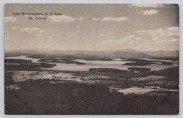 Postcard Lake Winnipesaukee New Hampshire From Mt. Belknap - £5.87 GBP