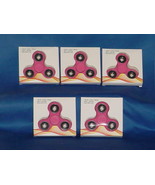 FIDGET HAND SPINNERS  Set of 5  PINK High Quality BRAND NEW IN BOX - $7.08 CAD