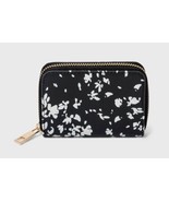 Women&#39;s Small Square Zipper Wallet - A New Day™  Abstract Floral - £14.14 GBP
