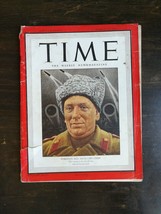 Time Magazine March 20, 1944 Voronov, Red Artillery Chief 524 - £5.41 GBP