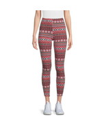 No Boundaries Juniors&#39; Christmas Ankle Leggings Fairisle Snowflake Size ... - $325.29 MXN