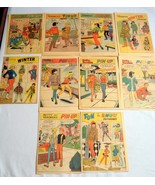 Ten 1960&#39;s Betty and Veronica Pin-Up Pages from Archie Pals &#39;n&#39; Gals Comics - $13.69 CAD