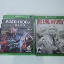 Lot Of 2 The Evil Within 2And Watch Dogs Legion Microsoft Xbox One New Sealed - £15.65 GBP
