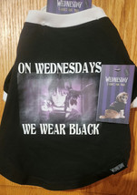 On Wednesdays We Wear Black Dog T-shirt MGM Size Small - $5.91