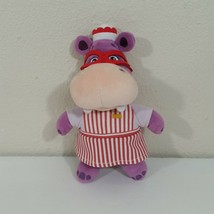 Disney Collection Doc McStuffin Hallie Hippo Purple Soft Toy Plush 8”  - £10.76 GBP