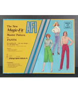 The New Magic Fit Master Pattern For Pants Sewing Pattern AFI Vintage 1984 - $9.97
