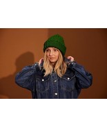 Cardigang Lawn Bowls Green Blake Beanie Acrylic Yarn Knit Kit - €46,88 EUR