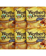 Werther&#39;s Original SUGAR FREE Candy Caramel Chocolate 1.46 oz / Pack, NE... - £7.02 GBP+