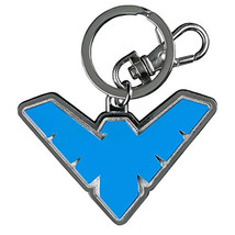 Batman Nightwing Logo Colour Enamel Keychain - £15.69 GBP