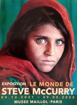 Steve Mccurry - Original Poster Exhibition - Paris - 2021 - 60x40CM- Show Ori... - £105.24 GBP