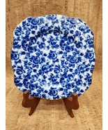 ROYAL DANUBE #1866 Calico Porcelain 8 1/4 inch Dessert Plate Blue Roses ... - $99.51 CAD