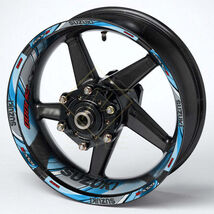 Suzuki GSX-S1000 Wheel Decals – 36pcs Rim Inner Stickers - $29.99