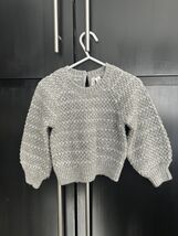 Janie and Jack 2T Gray Knit Sweater - $24.75