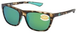 Costa Del Mar CHA 249 OGMP Cheeca Sunglasses Matte Shadow Tortoise Green... - £79.92 GBP