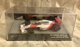 Ayrton Senna Mclaren MP4/5b British GP 1990 1/43 Honda F1 Formula 1 Ixo No Spark - £156.59 GBP