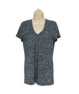 Adidas Womens Climalite Active T Shirt Medium Gray Space Dye Short Sleeve - €12,56 EUR