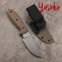 Hunting Knife D2 Steel Fixed Blade Outdoor Hiking Camping Fishing BBQ EDC Tool - $52.17