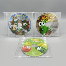 Lot of 3 Veggie Tales DVDs Lord of the Beans, Minnesota Cuke, Double Feature - £11.68 GBP