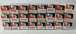 Lot of 25 Lindal Vacuum Electron Tubes w Boxes - £39.15 GBP