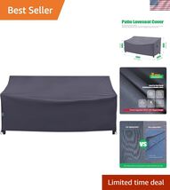 Heavy Duty 2-Seater Loveseat Cover - Weatherproof, Tear Resistant, 62" W... - $129.77