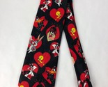Looney Tunes Mania Heart Valentine Novelty Necktie Vintage 1997 Tweety T... - $11.00