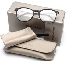 New Giorgio Armani Ar 7160 5042 Black Eyeglasses Frame 53-19-145mm B43mm Italy - £140.99 GBP