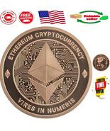 1 oz Pure Copper Ethereum Coin -  Limited Edition for Cryptocurrency Fans - $280.06 MXN