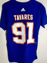 ADIDAS  NHL T SHIRT New York Islanders John Tavares Blue sz L - $5.88