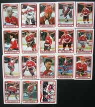 1990-91 Topps Washington Capitals Team Set of 18 Hockey Cards - £3.97 GBP