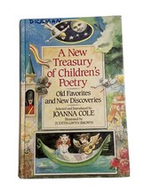 New Treasury of Children&#39;s Poetry Hardcover Joanna Cole 1984 Vintage - £7.06 GBP