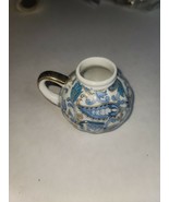 Vintage Lefton china hand painted Oil Lamp -  Bottom half - £12.89 GBP