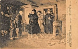 MOSCOW RUSSIA~GALERIE de TRETIAKOFF TRETYAKOV~B MAKOBCKIH ART WORK 1910 ... - $7.69