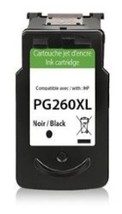 ECOink - Compatible with Canon PG-260XL Black Rem. Ink Cartridge - $512.31 MXN