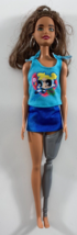 Barbie Fashionistas Doll #121 Mattel 2018 Prosthetic Leg Powerpuff Top - £17.90 GBP