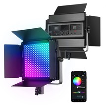 NEEWER RGB1200 60W RGB LED Video Light with APP & 2.4G Control, 22000 Lux@0.5m/1 - £247.69 GBP