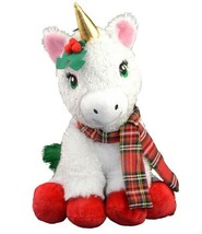 Teddy Mountain 8&quot; Christmas Unicorn Teddy Bear DIY  Plush Craft Birthday - £13.36 GBP