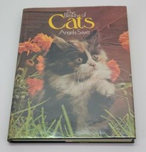 The Beauty of Cats by Angela Sayer HCDJ Book 1977 Oversized Illustrated ... - $19.34
