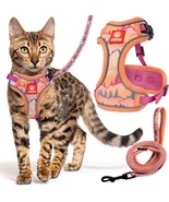 Petgrove Cat Harness and Leash Set Escape Proof Vest for Walking - $32.58 CAD
