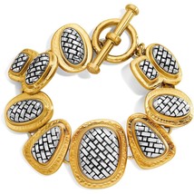 Brighton women's ferrara artisan two tone bracelet size One Size - $65.12 CAD