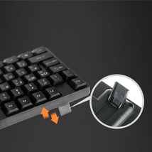 Cosy Tony Korean English Wireless Keyboard 2.4GHz USB Membrane with Skin Cover image 5