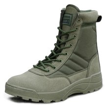 Breathable Mesh Tactical Military Boots Men Boots Outdoor Lightweight Hiking Boo - $47.74