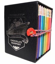 Trader Joe&#39;s Chocolate Passport Single Origin 8x 45g bars Dark Cacao Exp... - $28.04