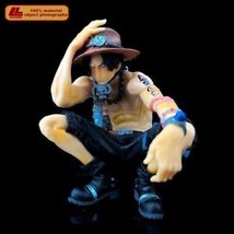 RARE Anime One Piece Artist Portgas·D· Ace PVC Squatting Figure Statue toy Gift  - £22.92 GBP