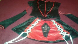 Sexy Wrestler? Gothic ?  Halloween Costume Sz S/M Dress up Roma Costumes - £21.79 GBP