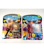 Star Trek The Next Generation Playmates Figures Lot – Worf &amp; Guinan – No... - €10,17 EUR