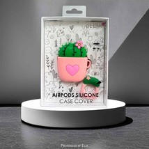 Gabba Goods Cactus Silicone Protective Airpod Case Cover for Airpods 1&amp;2 NIB - £18.22 GBP