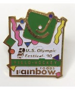 Rainbow Foods U.S. Olympic Festival 1990 FIELD HOCKEY Vintage Lapel Hat Pin - $6.00