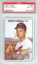 1967 Topps Doug Camilli #551 PSA 8 P1287 - $31.68